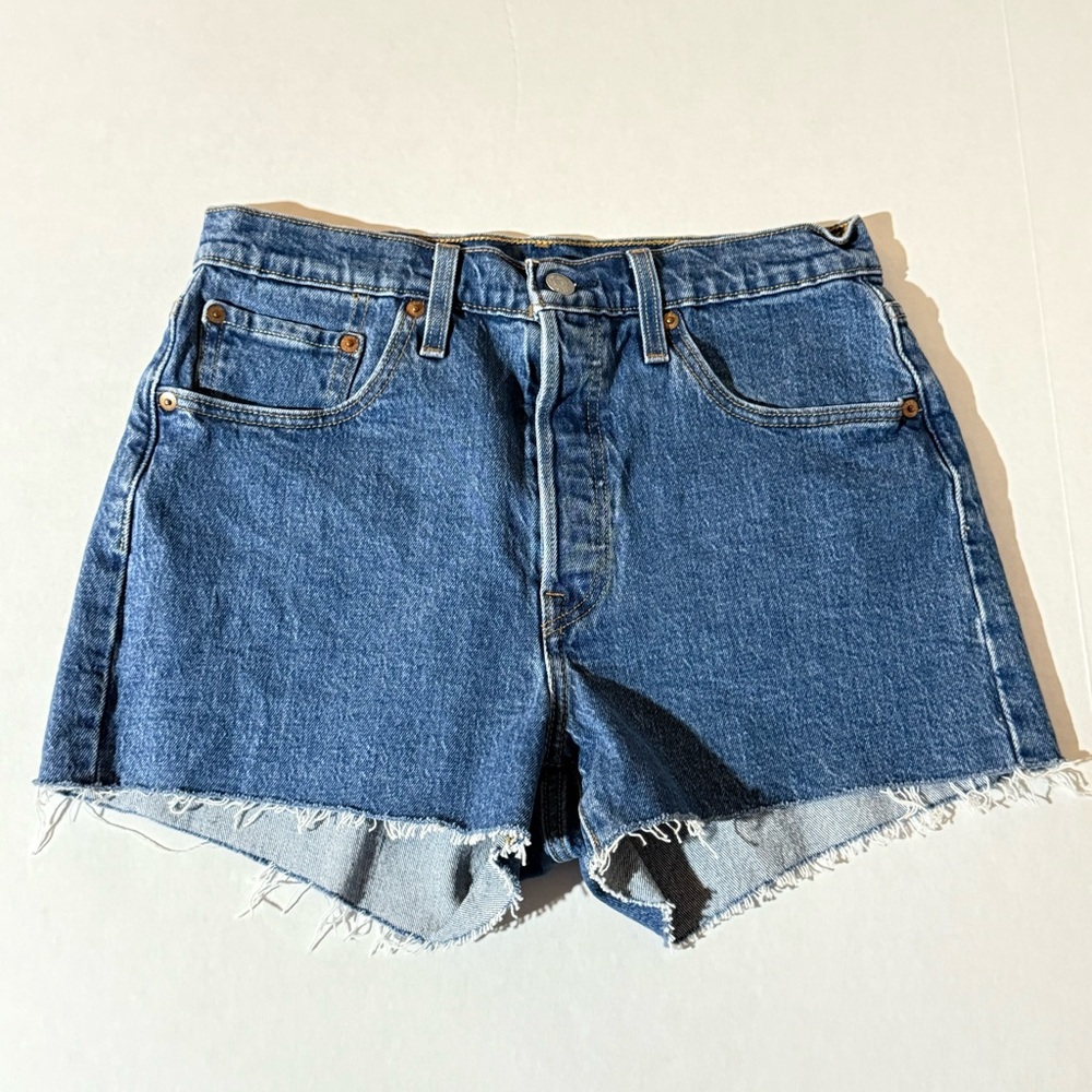 Levi’s 28 cut off Blue Denim Women's Shorts
